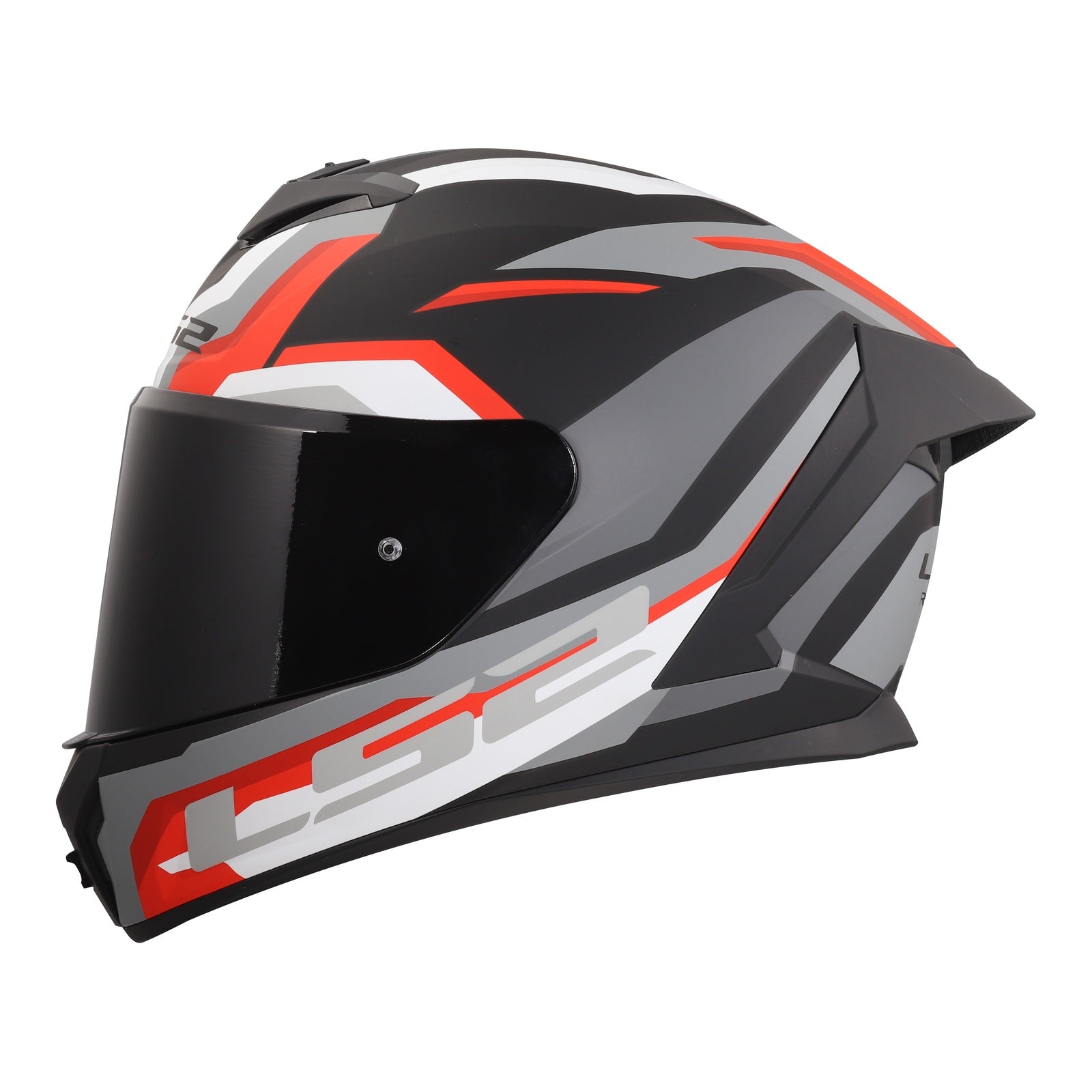 LS2 FF820 Rapid III Hyper Helmet - Black / Red