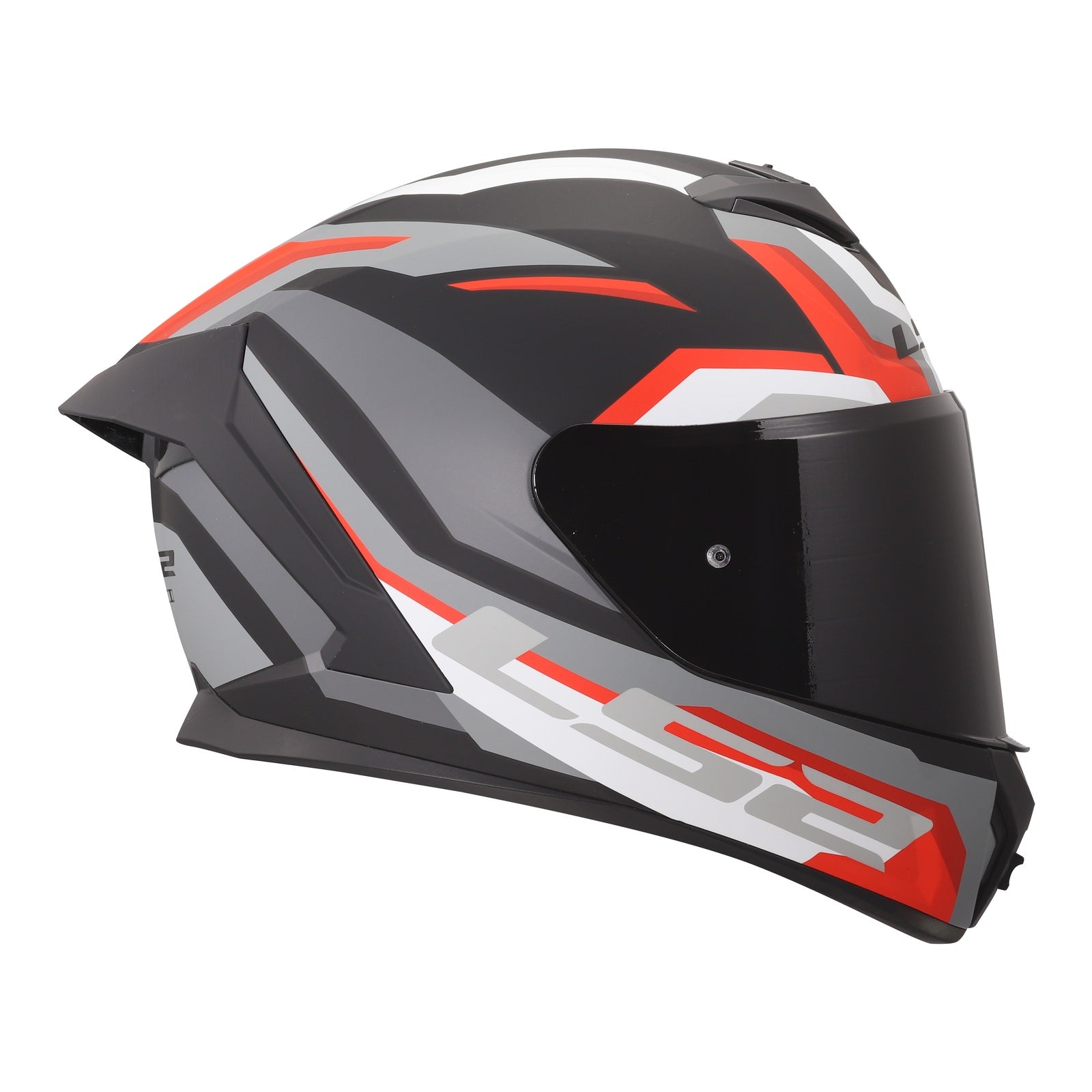 LS2 FF820 Rapid III Hyper Helmet - Black / Red