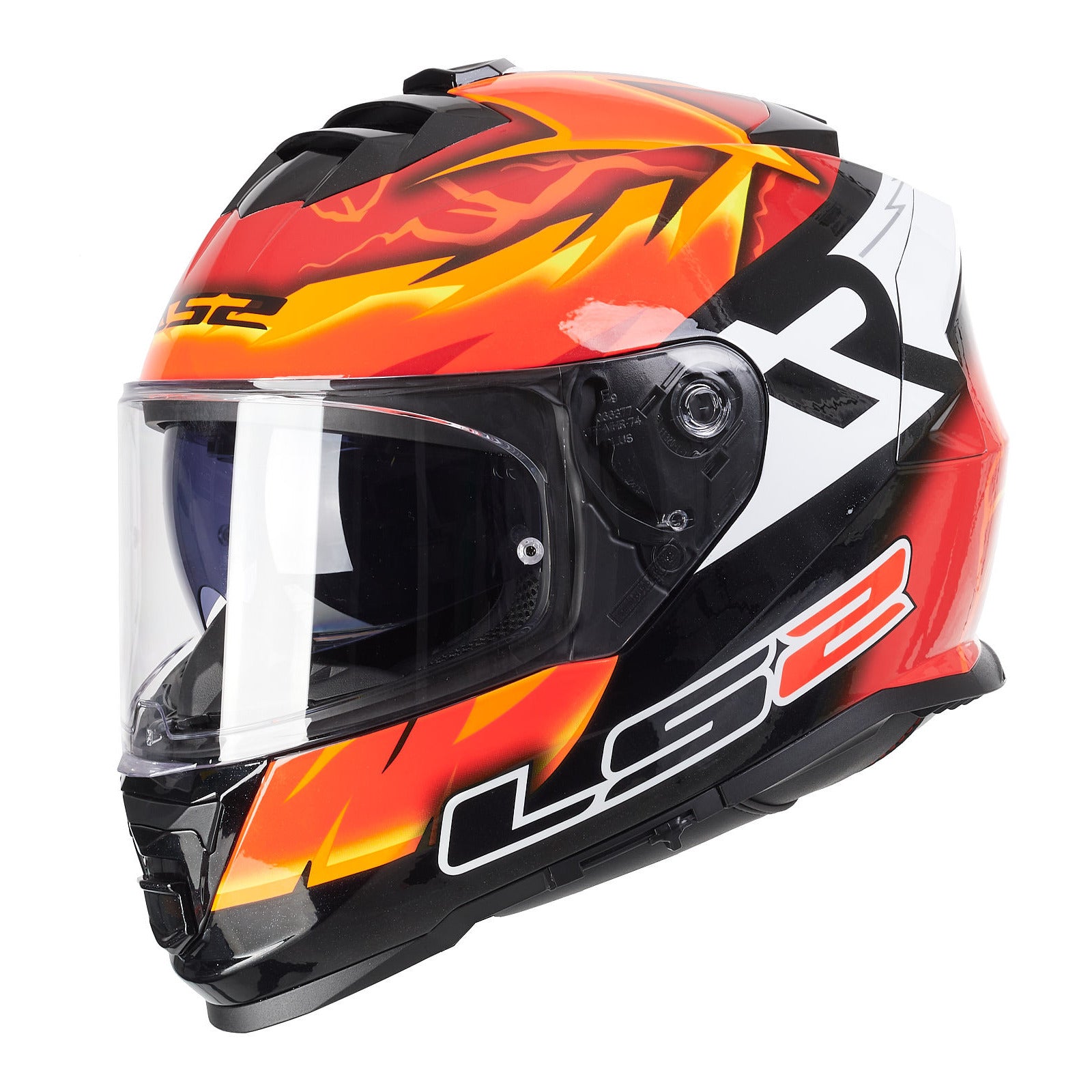 LS2 FF800 Storm Helmets - Rinaldi Replica Orange