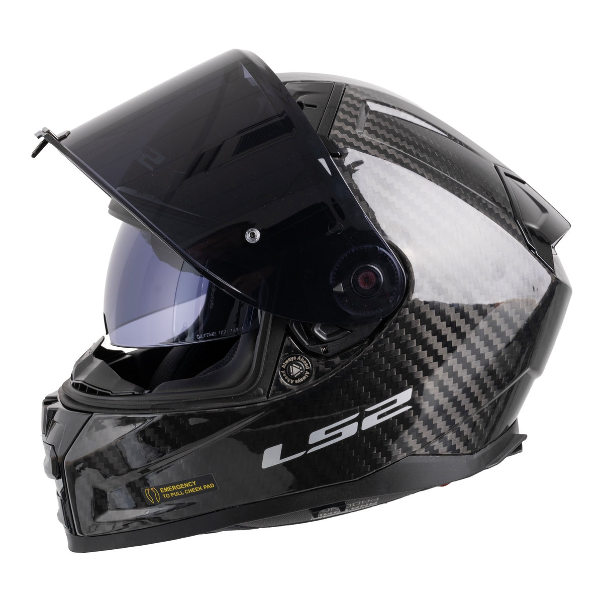 LS2 FF811 Vector II Carbon - Gloss 06