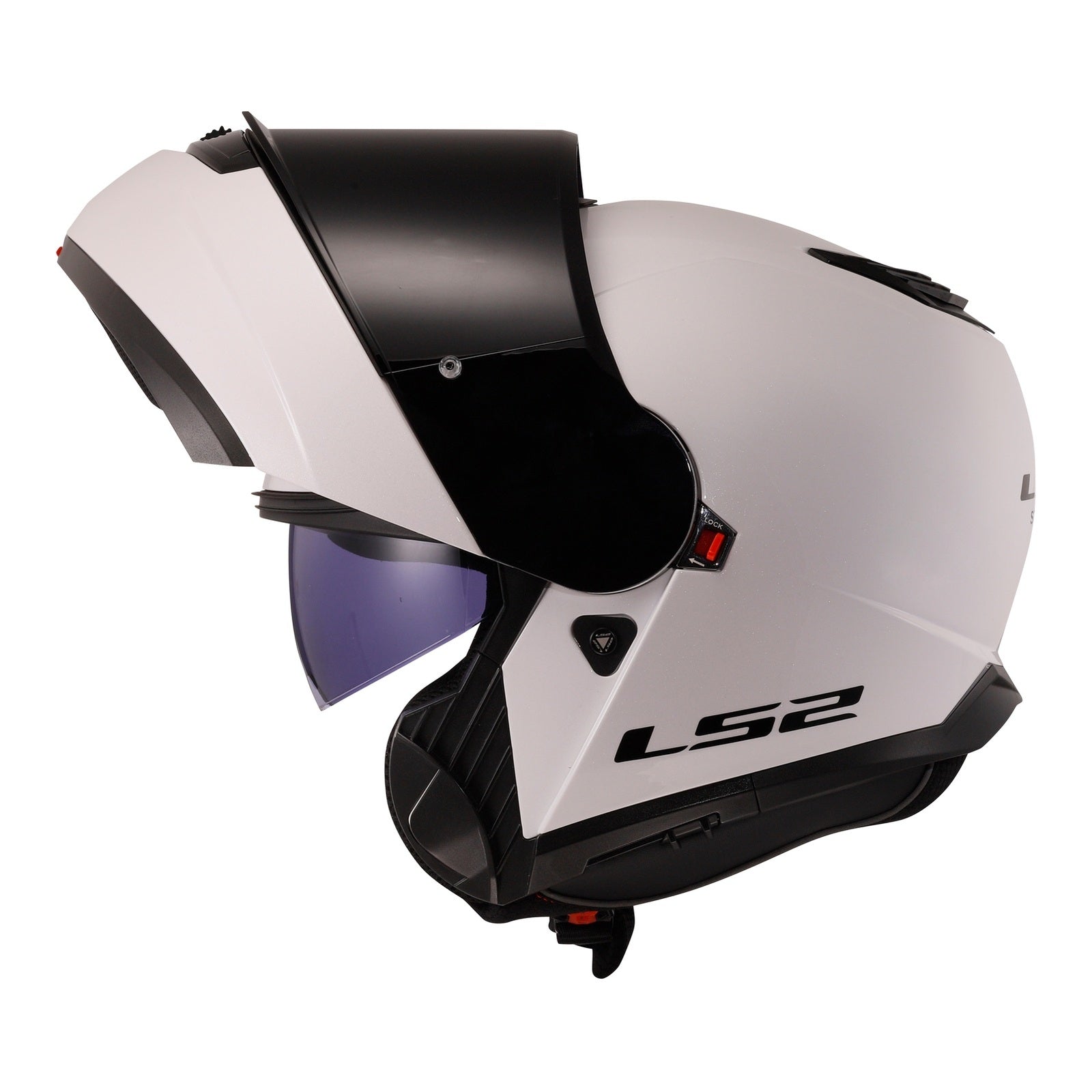 LS2 FF908 Strobe II Helmets - White 06