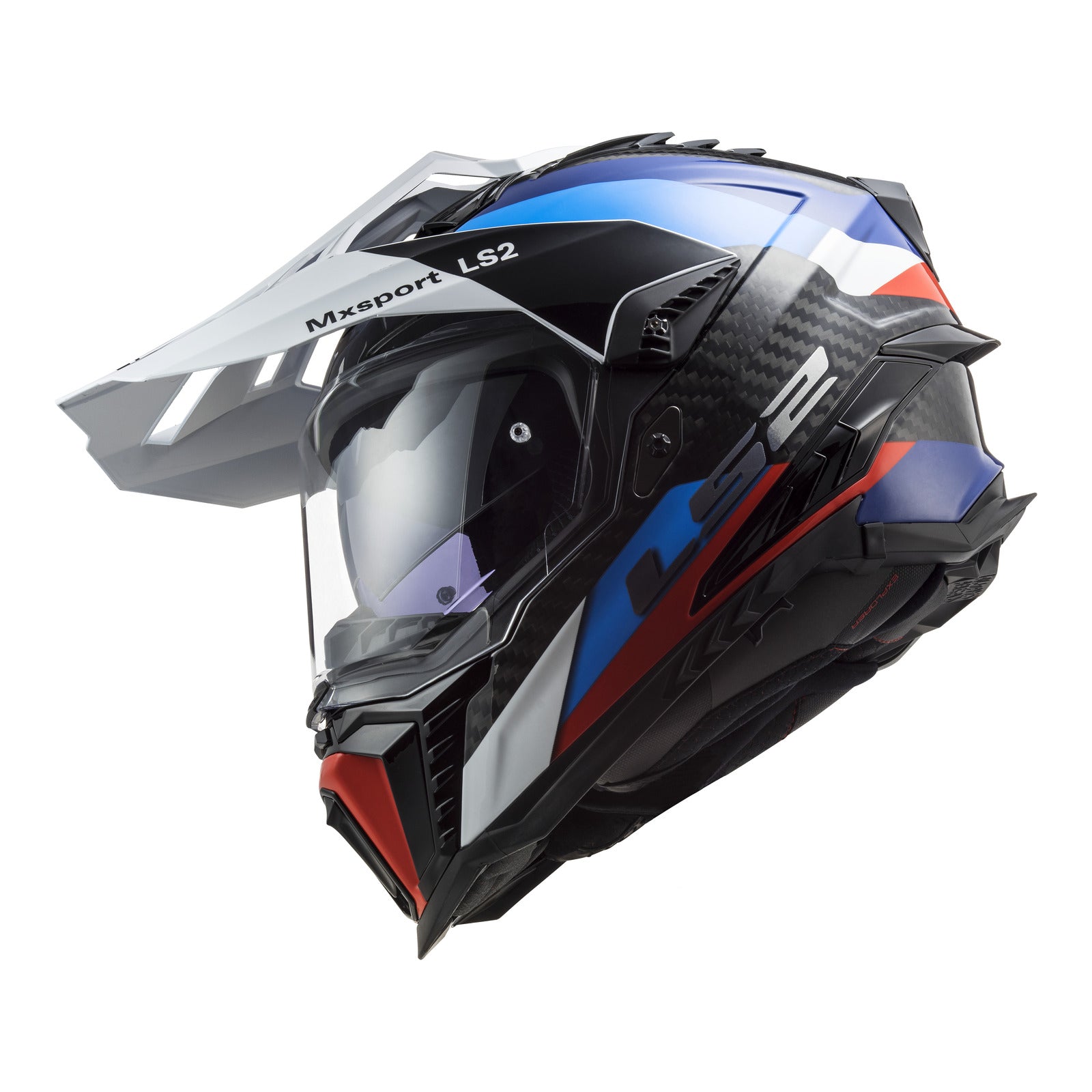 LS2 MX701C Explorer Carbon Frontier - Blue / Black 06