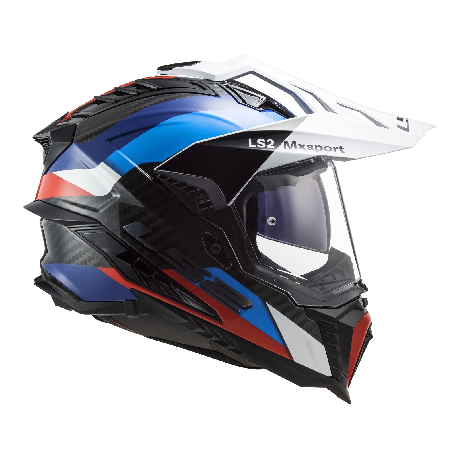 LS2 MX701C Explorer Carbon Frontier - Blue / Black 06