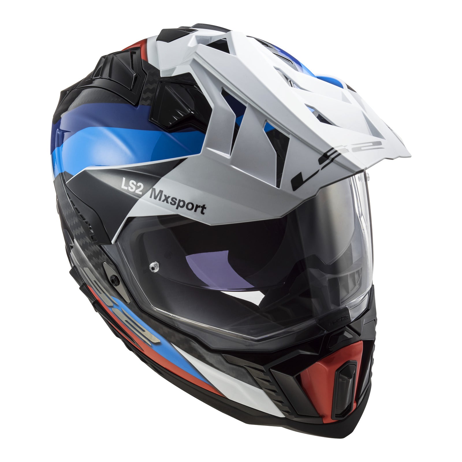 LS2 MX701C Explorer Carbon Frontier - Blue / Black 06