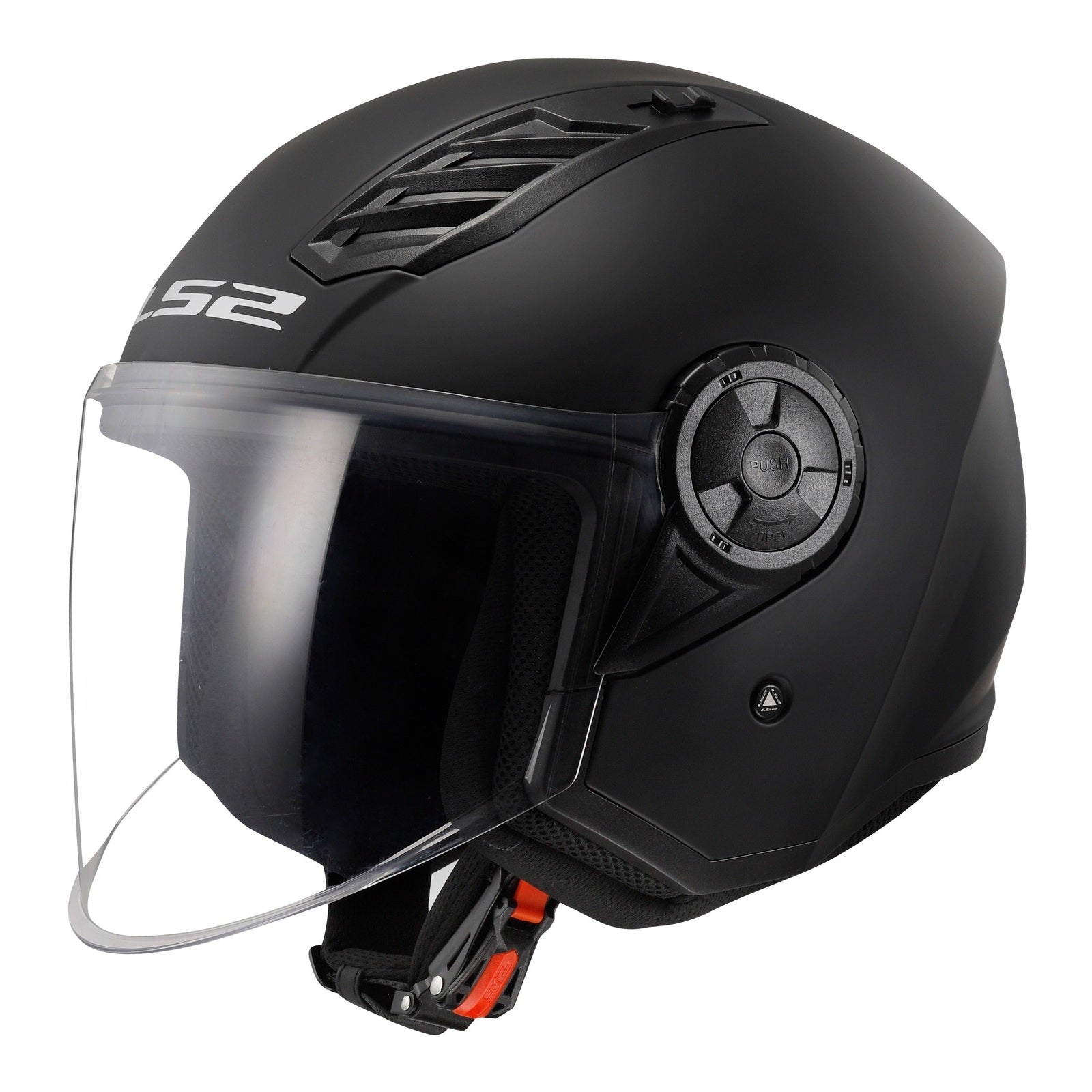 LS2 OF616 Airflow II Helmets - Matte Black 06
