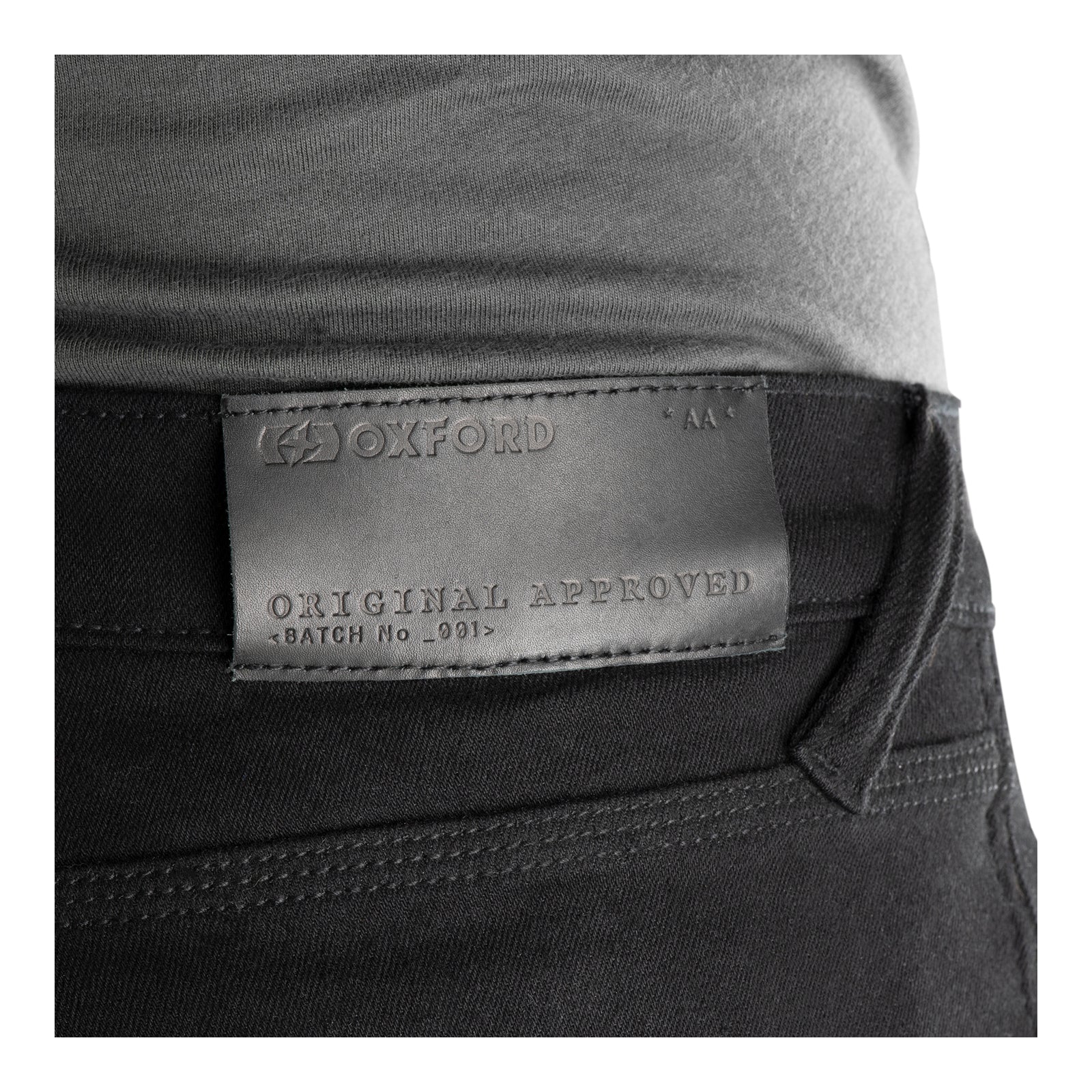 Oxford AA Super Stretch Men's Jean - Black (Regular)