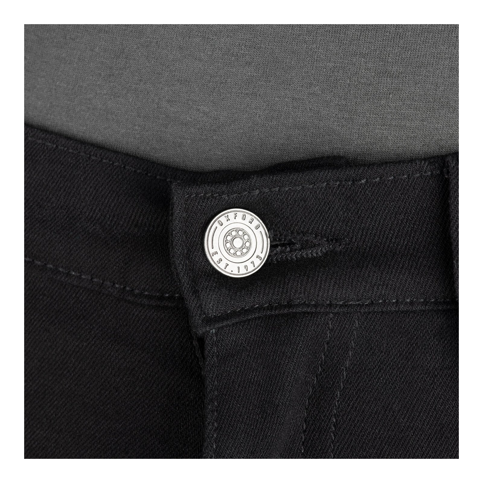 Oxford AA Super Stretch Men's Jean - Black (Short)