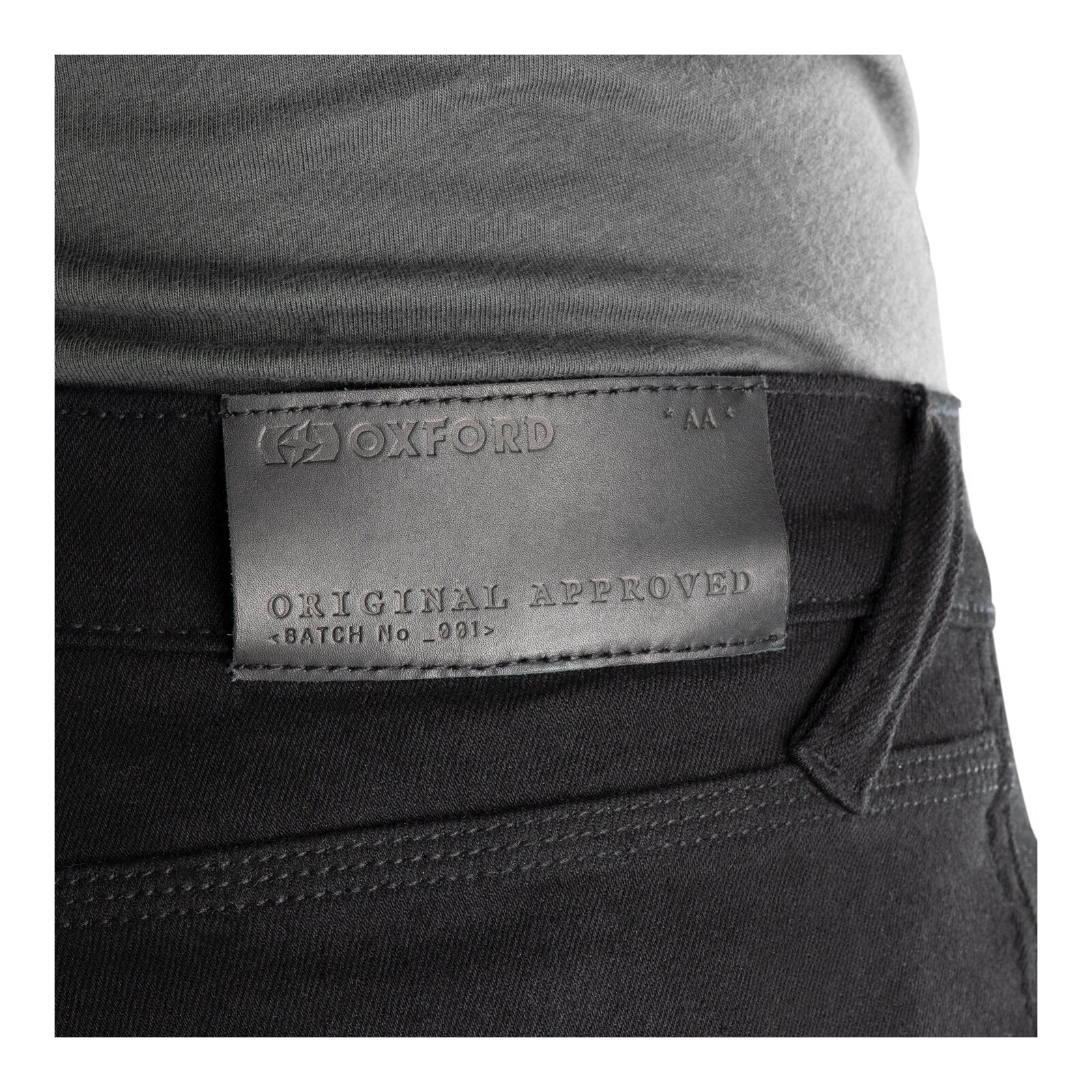 Oxford AA Super Stretch Men's Jean - Black (Short)