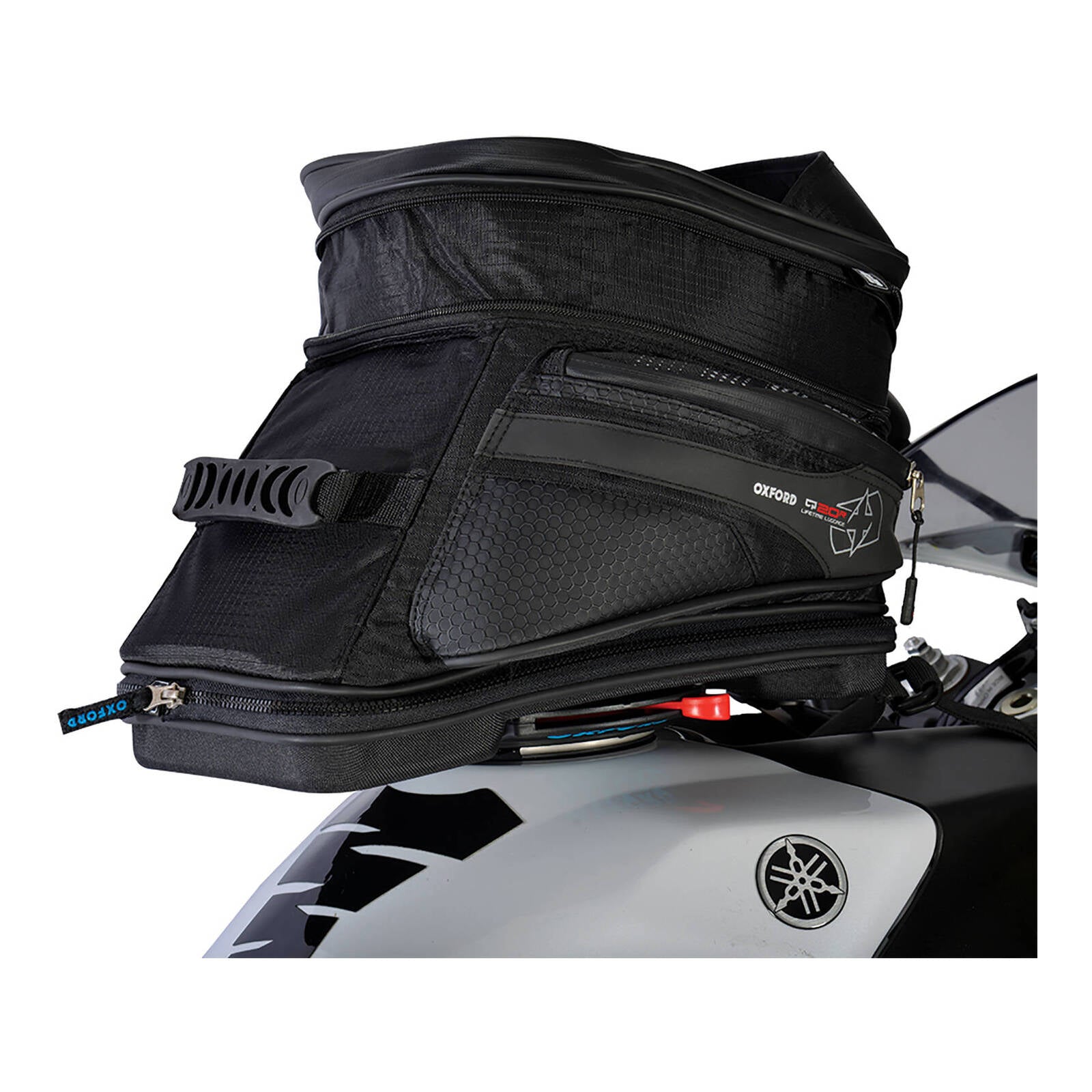 Oxford Tank Bag Quick-Release Q20R - Black