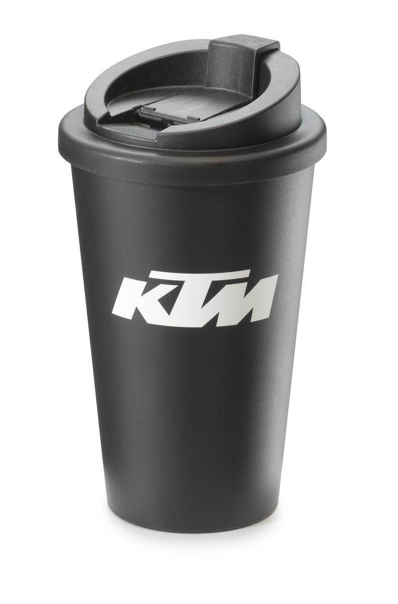 KTM COFFEE TO GO MUG BLACK