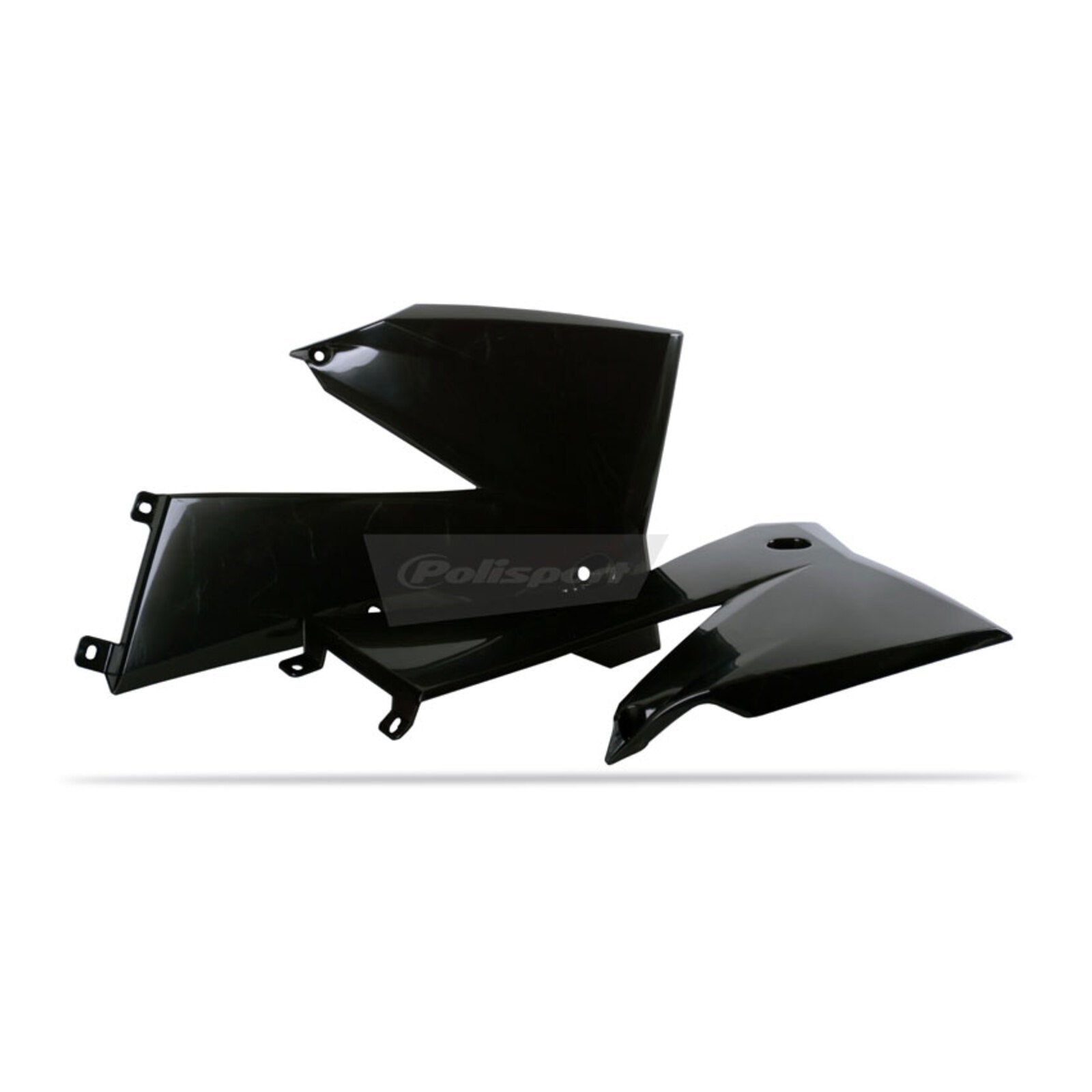 Polisport Radiator Scoops KTM SX ('05-'06) / EXC ('05-'07) - Black