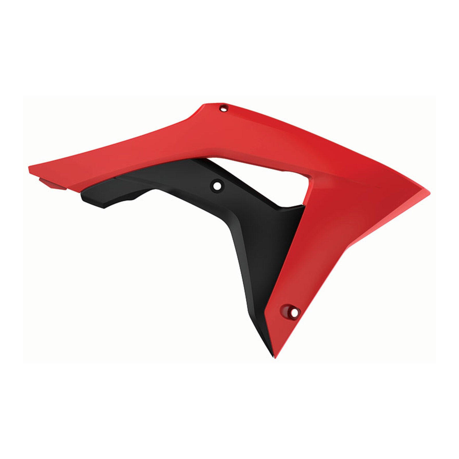 Polisport Radiator Scoops Honda CRF450R '17 - 04 Red/Black