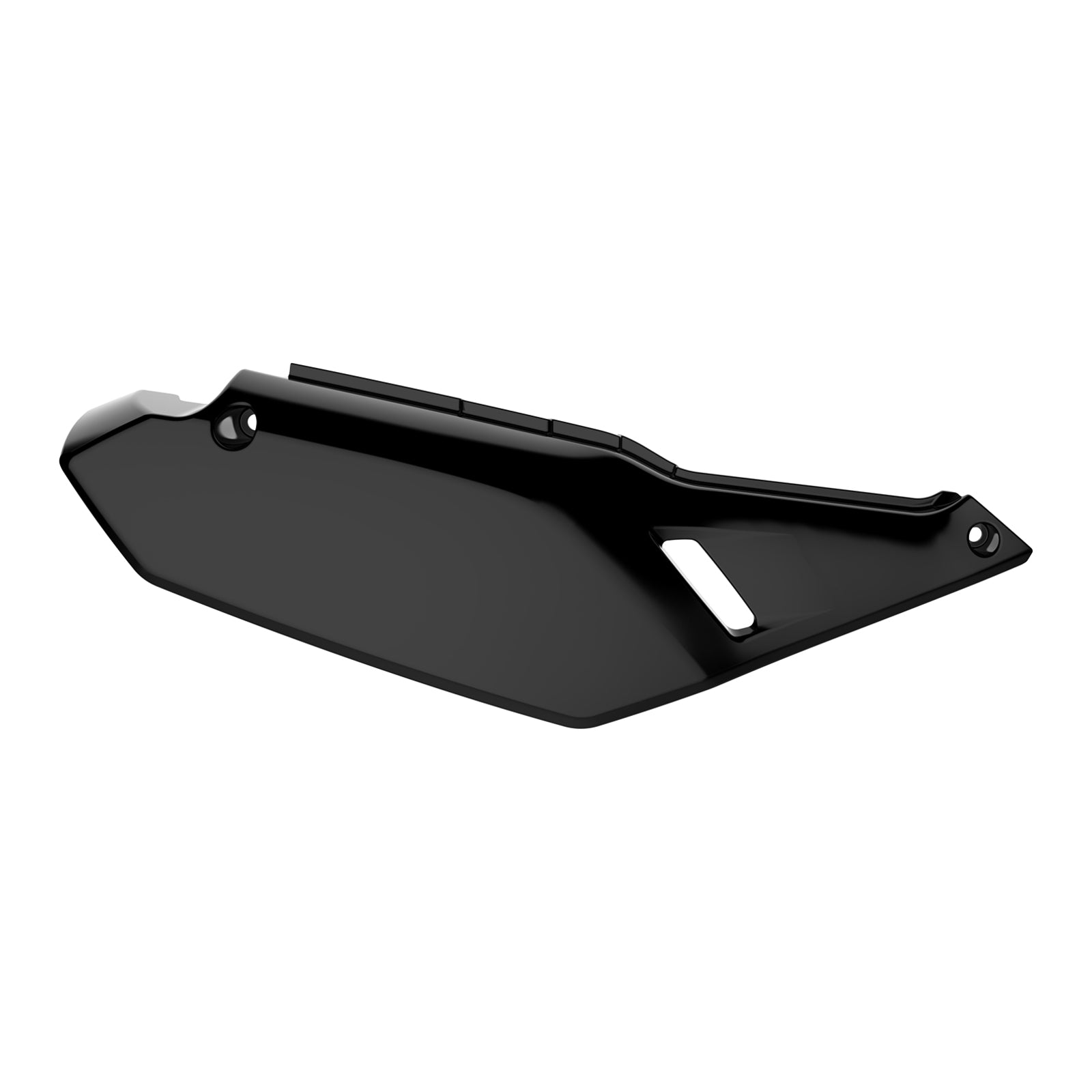 Polisport Side Panel Left Kawasaki KLR650 ('08-'18) - Black