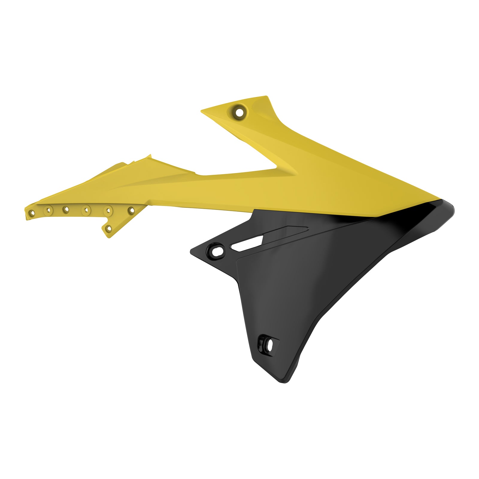 Polisport Radiator Scoops RMZ450 '18 - Yellow/Black