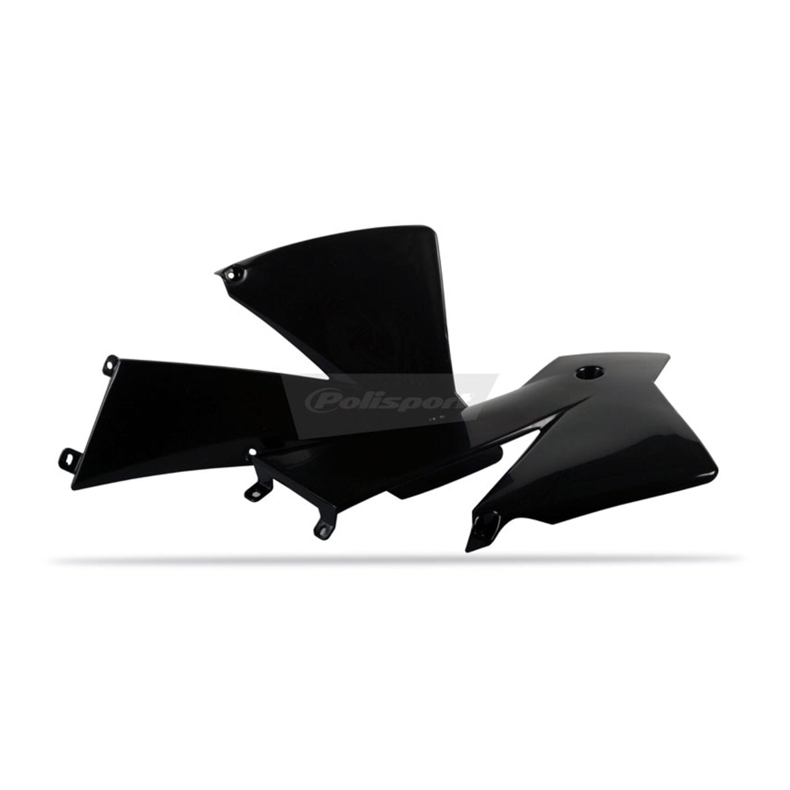 Polisport Radiator Scoops KTM SX 01-04/EXC '03-'04 Black