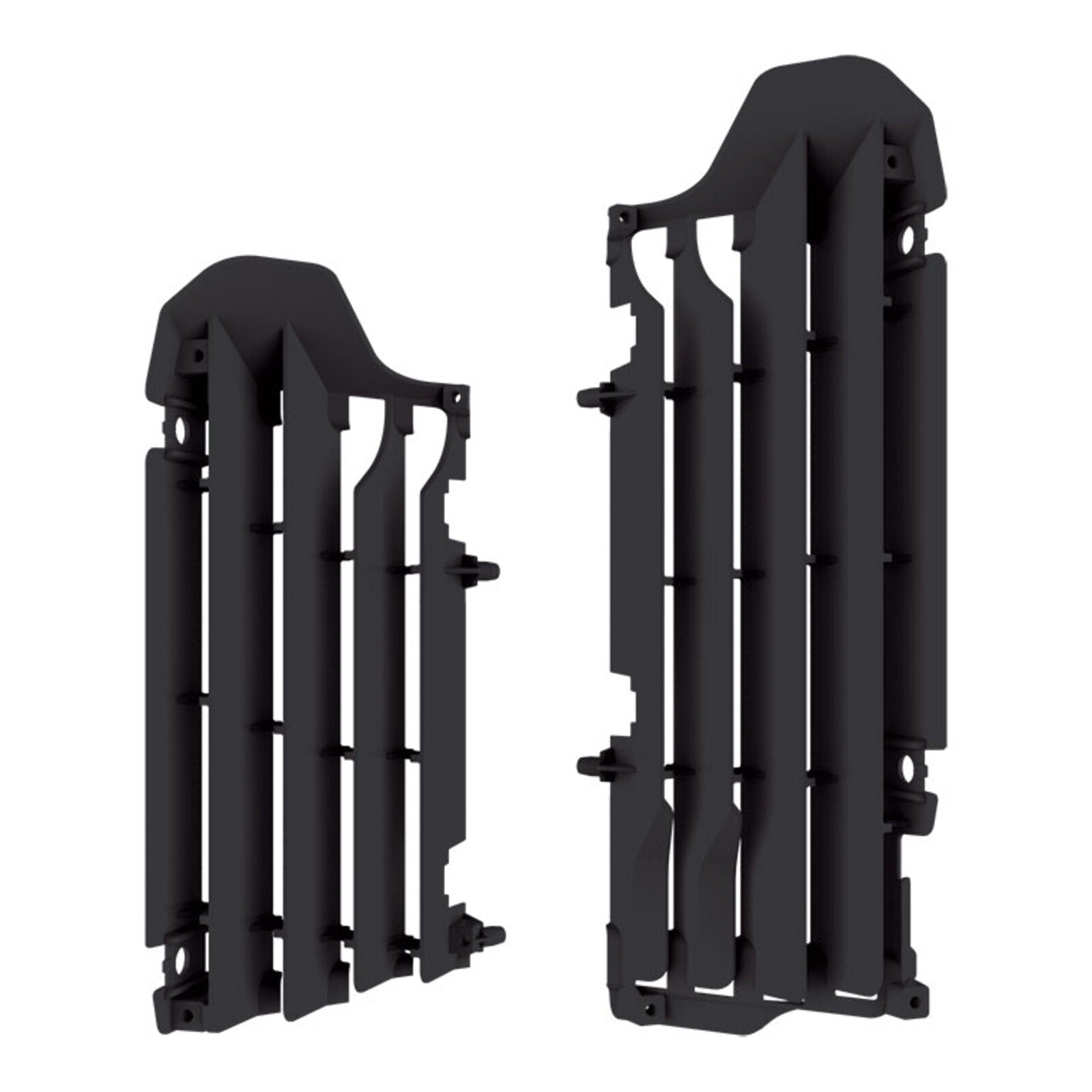 Polisport Radiator Louvers Suzuki RMZ450 ('18-) - Black