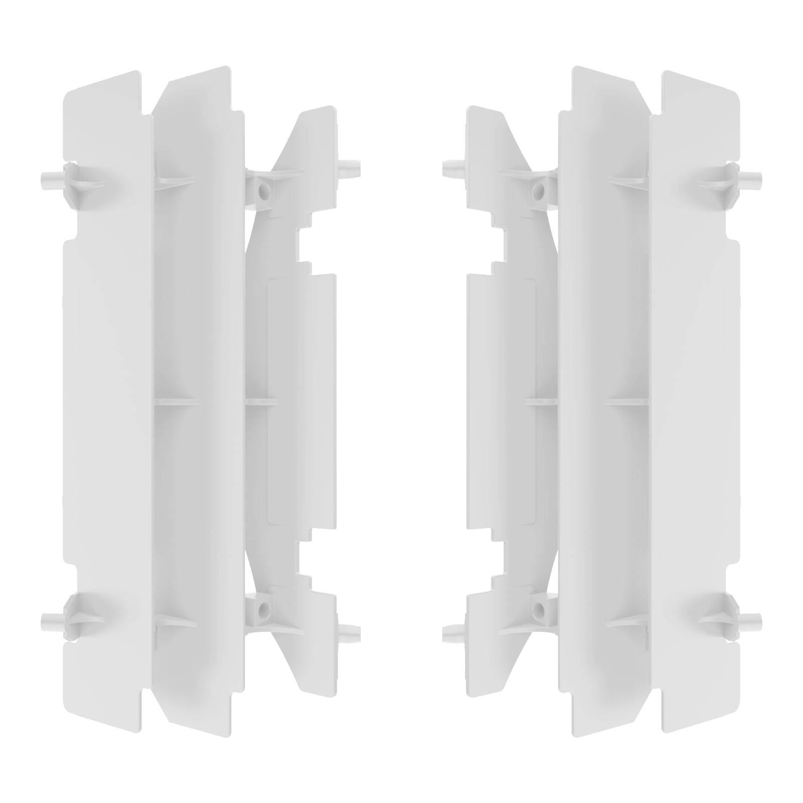 Polisport Radiator Louvers Suzuki RM125 / RM250 / DRZ400 - White