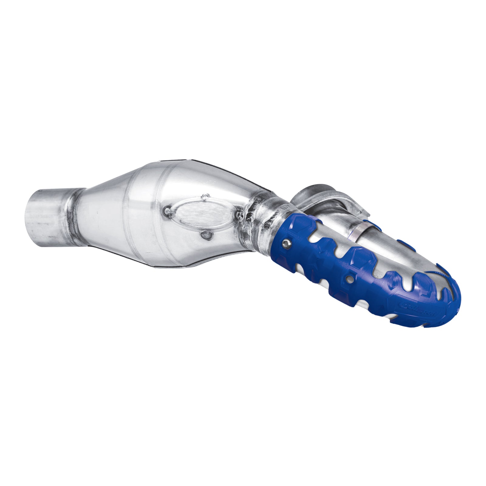 Polisport Armadillo Head Pipe Guard - Blue (22cm)