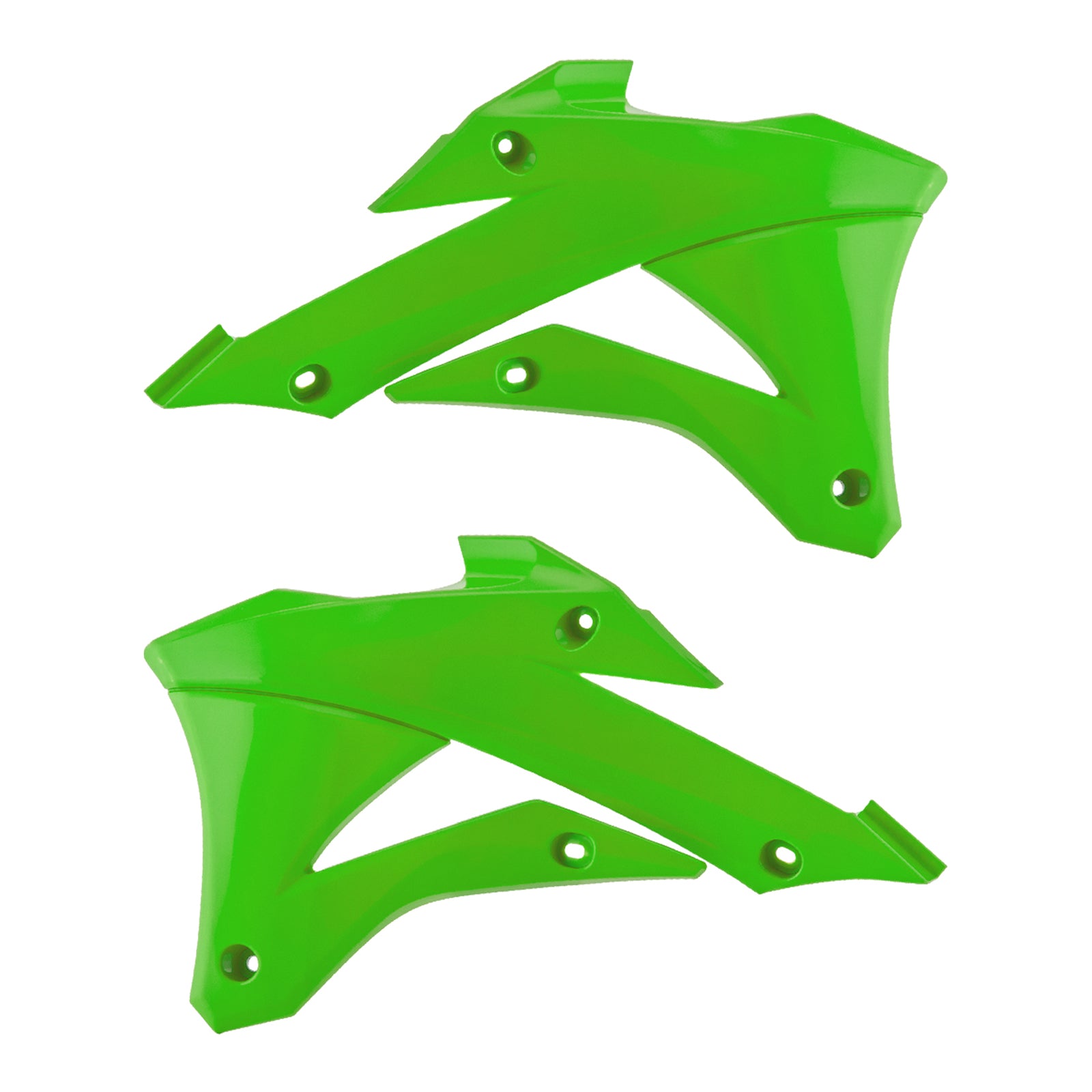 Polisport Radiator Scoops - KX85 ('22->) - Green