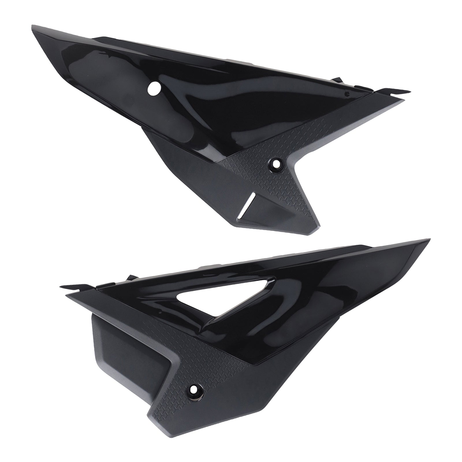 Polisport Side Panels Honda CRF250R/RX / CRF450R/RX '25 - Black