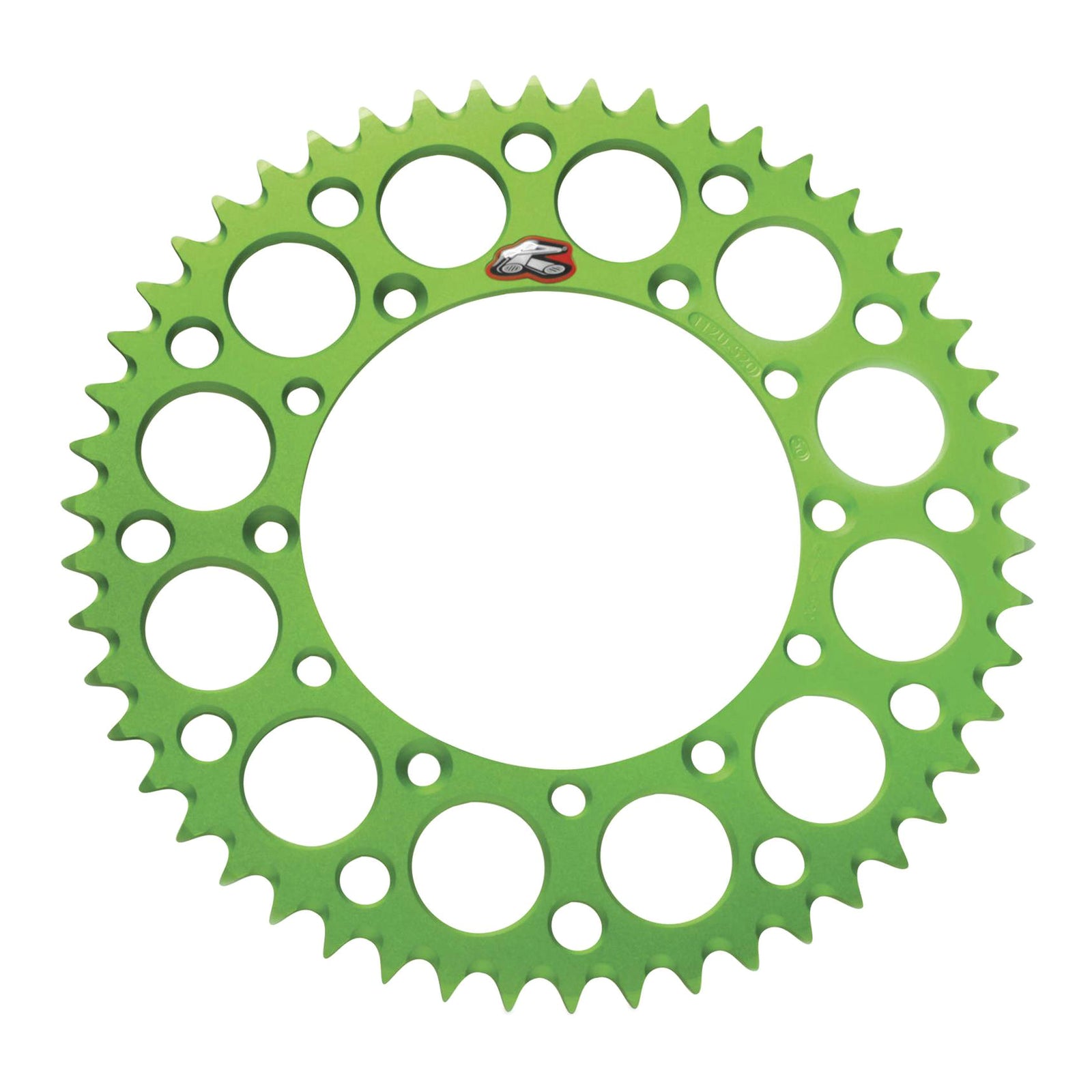 Renthal Sprocket Rear 50T Green Alloy 7075 T6 Grooved