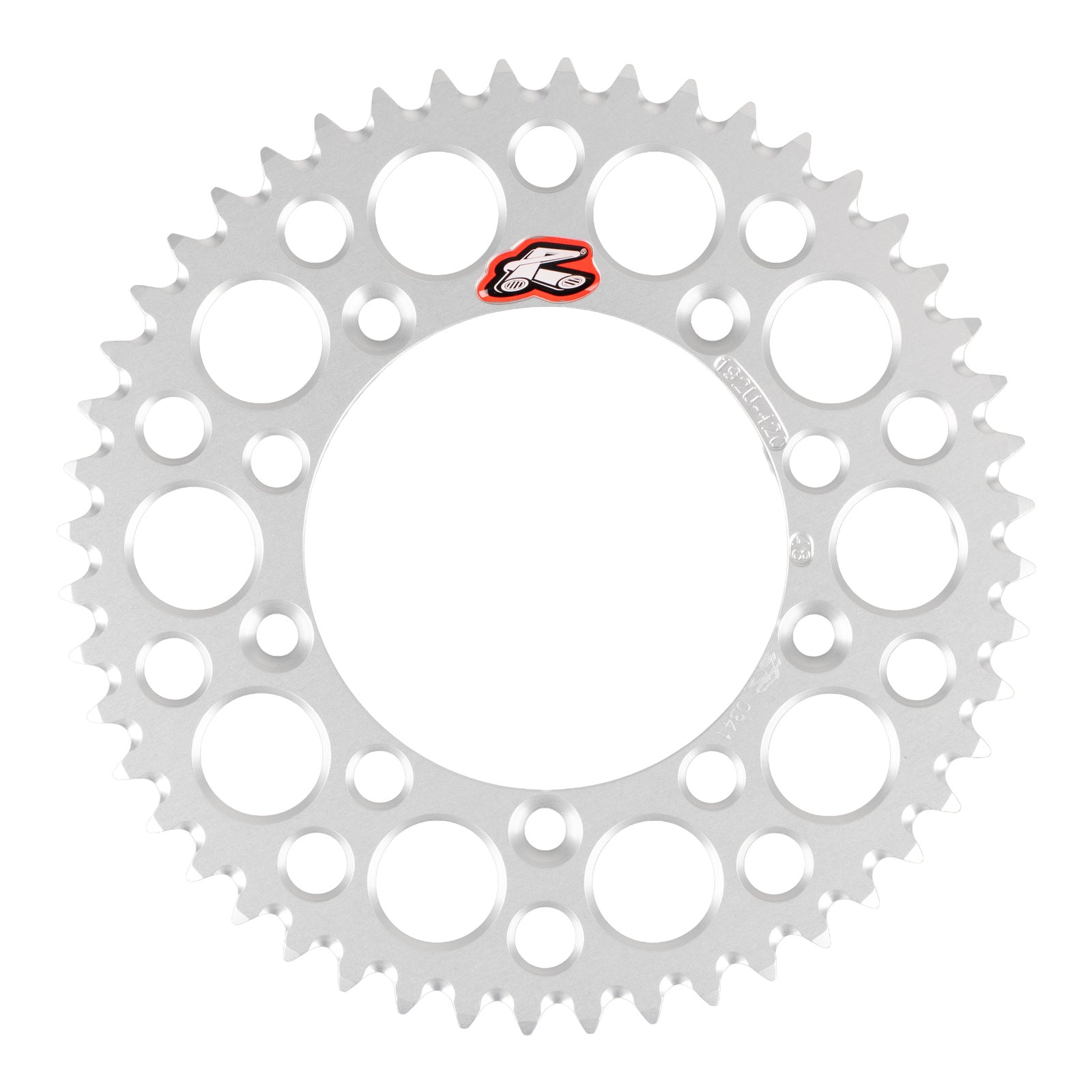 Renthal Rear Sprocket 48T Alloy 7075-T6 Grooved - Silver (KTM, Husqvarna)