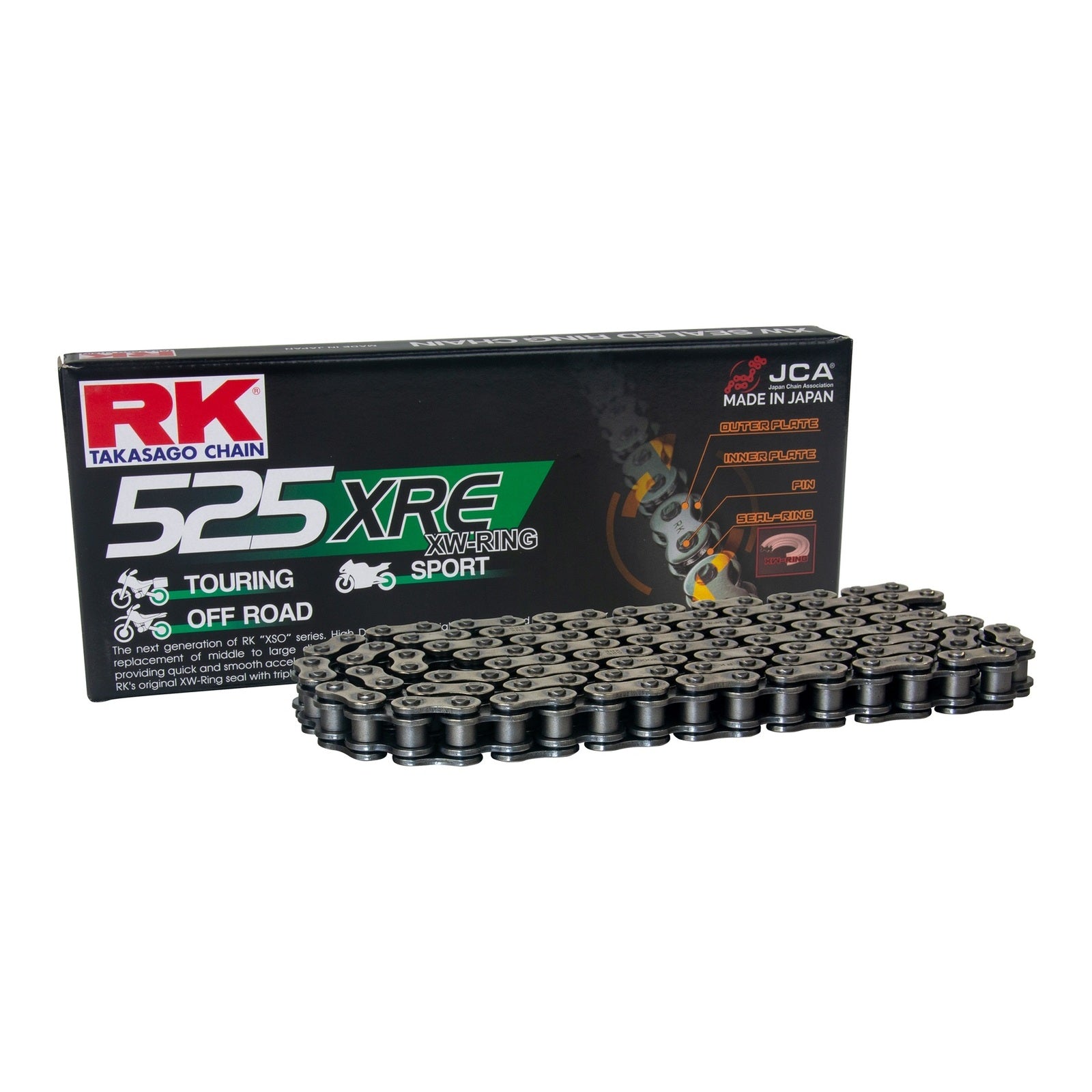 RK Chain 525XRE Chain x XW-Ring