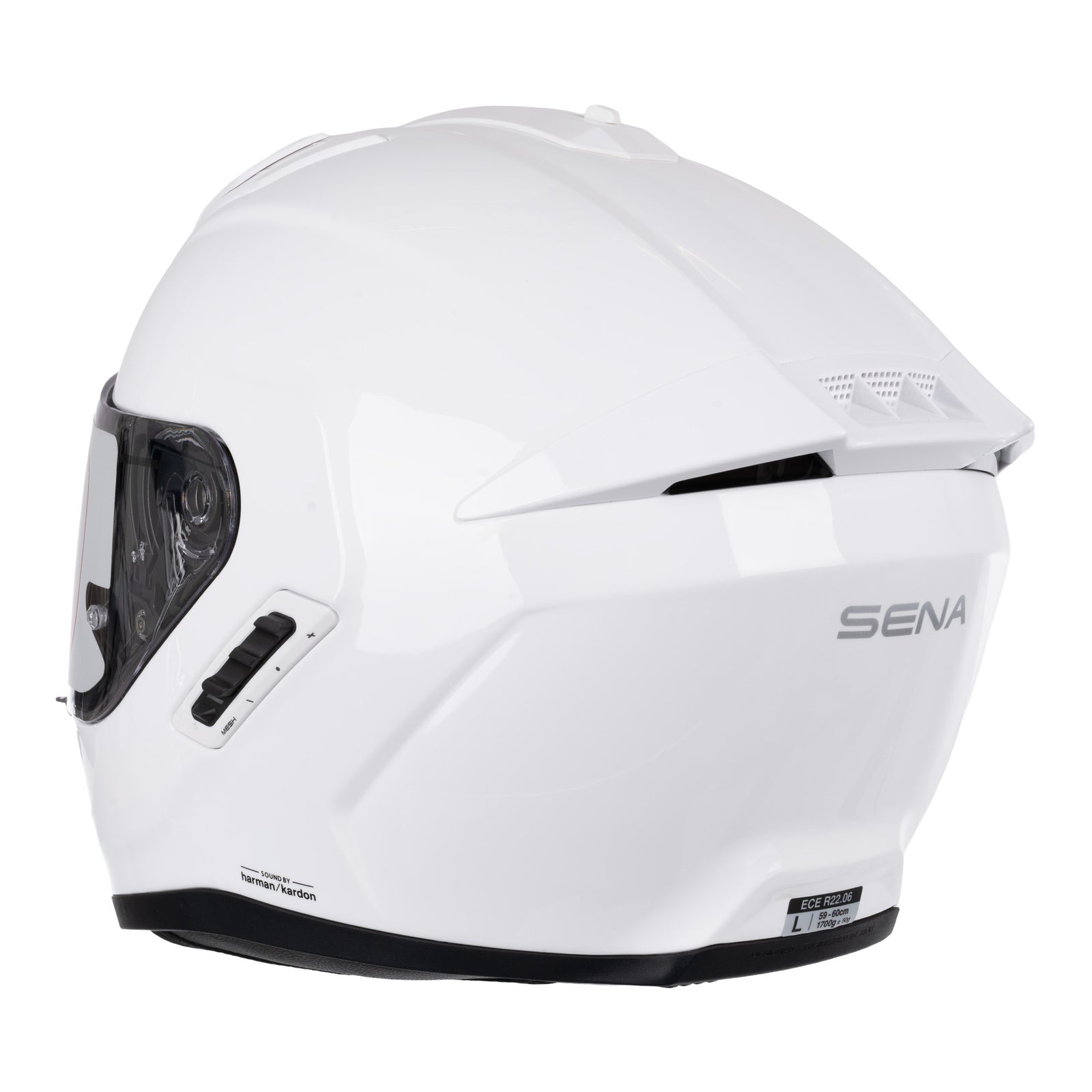 Sena Phantom Smart Helmet with Mesh Comms - Gloss White