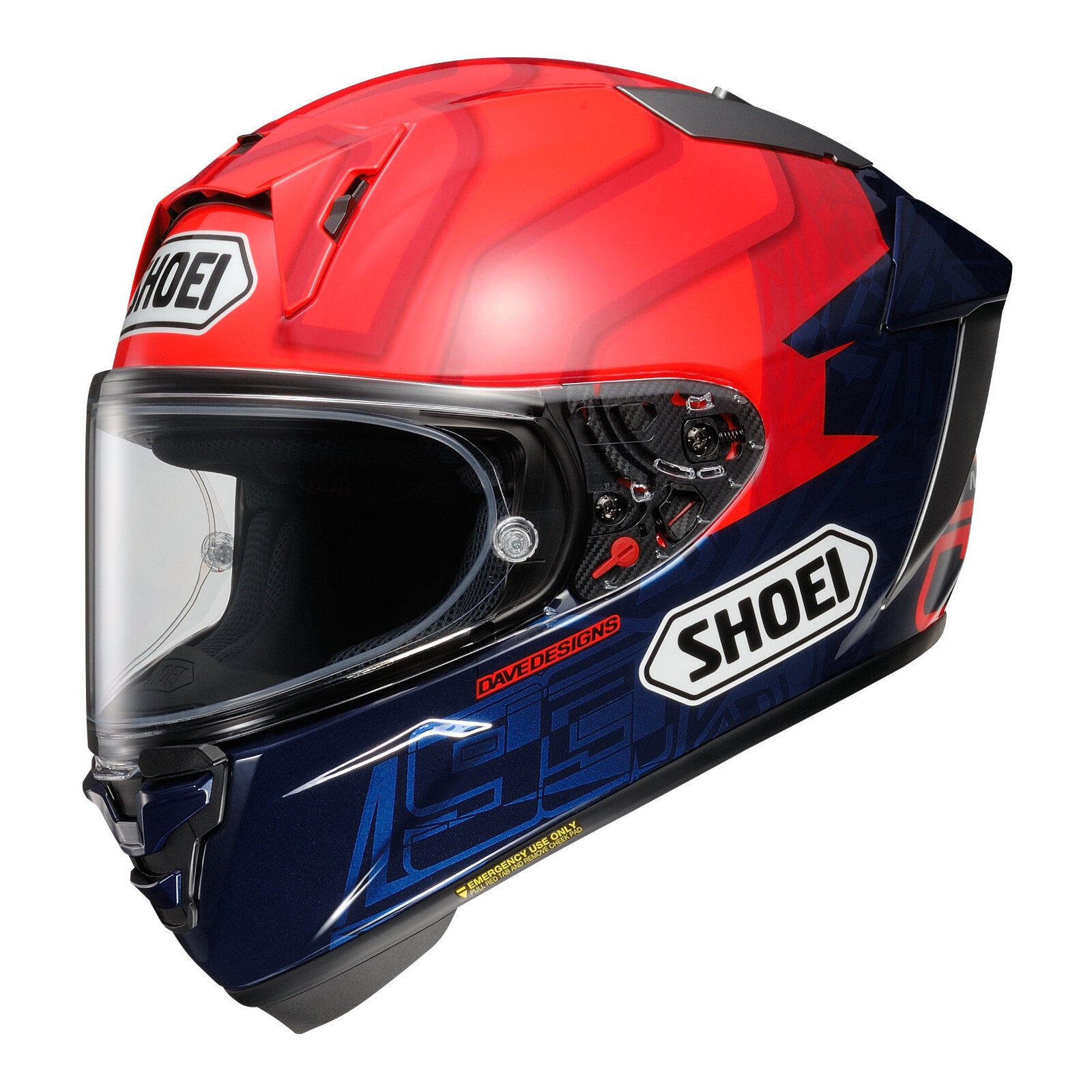 Shoei X-SPR Pro Helmet - Marquez 7 TC1