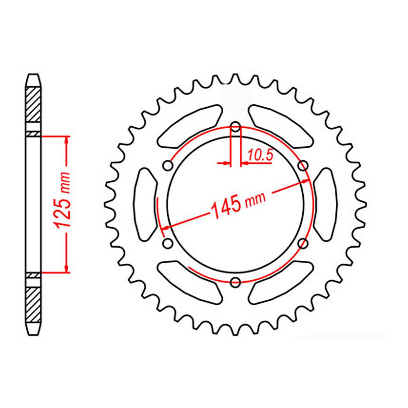 Sprocket Kit Yamaha MT03 - 520XRE 15/47