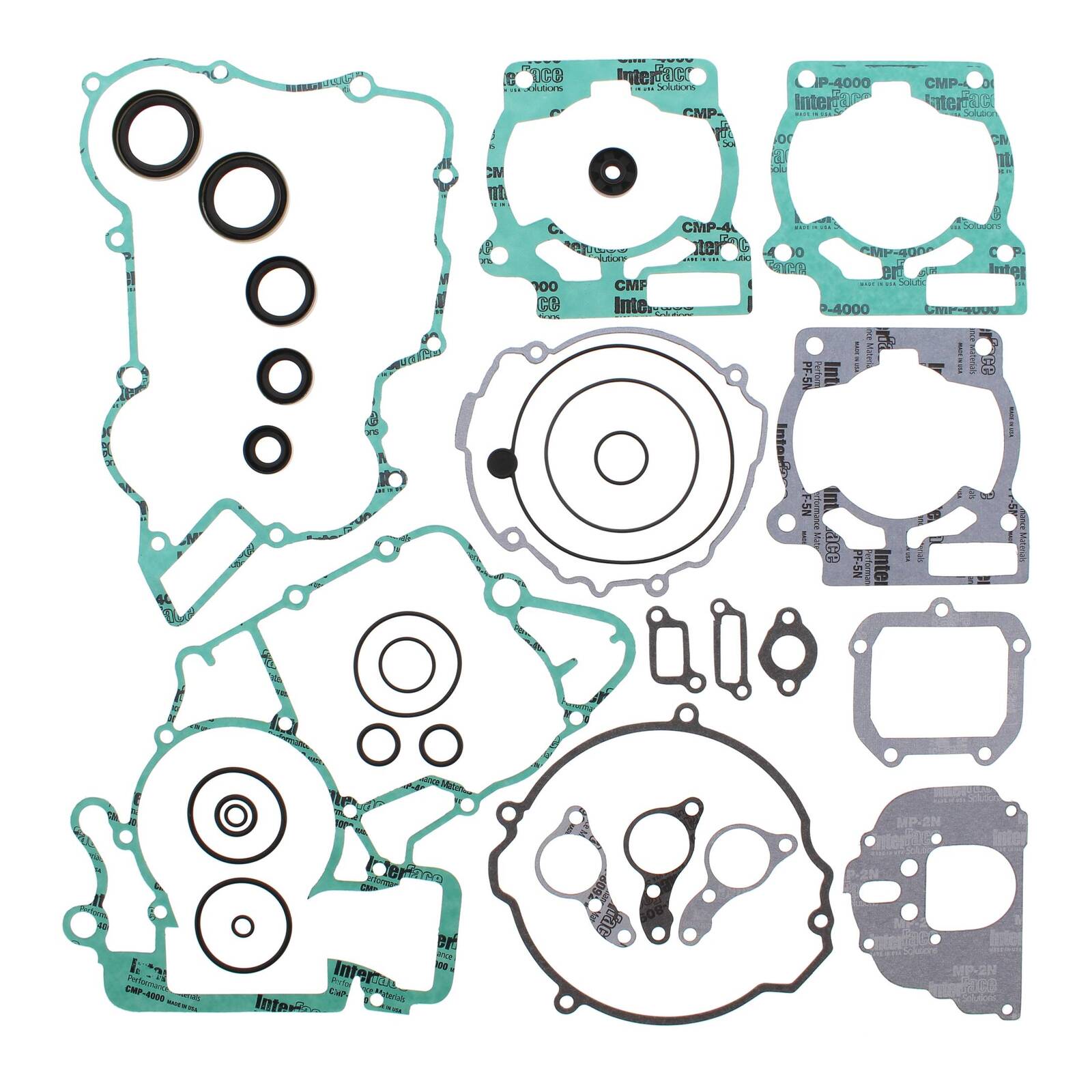 Vertex Complete Gasket Set with Oil Seals KTM