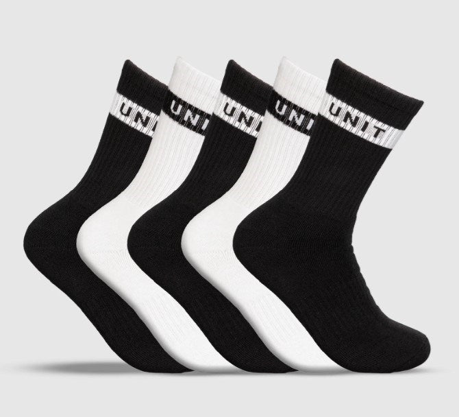 Wander Ladies Bamboo Hi Lux Socks - 5 Pack