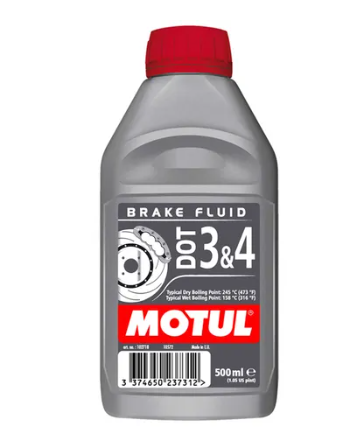 MOTUL DOT 3&4 BRAKE FLUID 0.500L