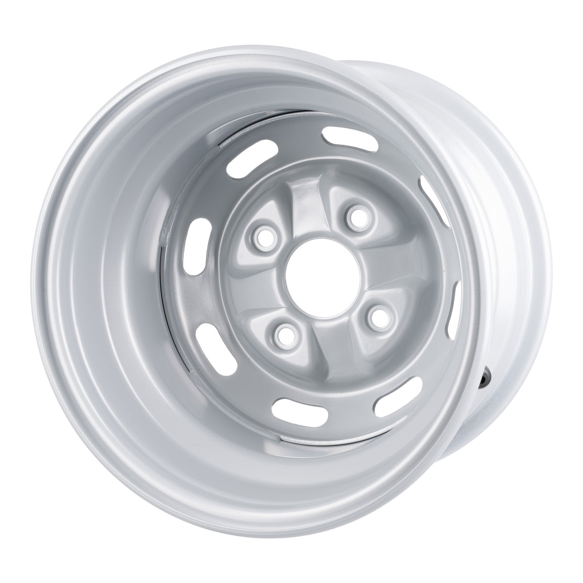 Whites ATV/UTV Steel Rim 12x7.5 Honda Rear IRS 4/110 +41 - Silver