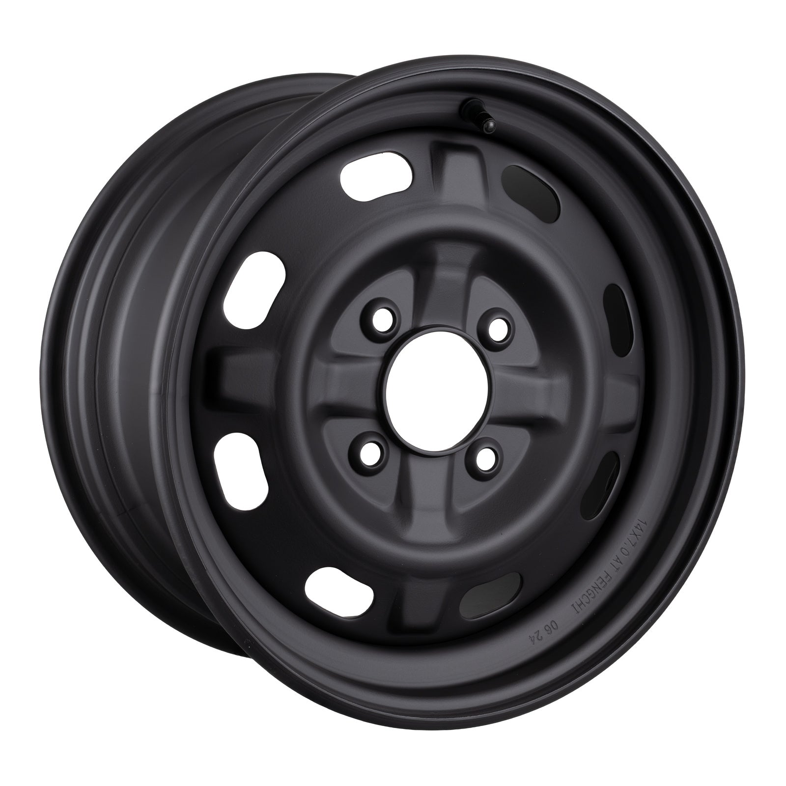 Whites ATV/UTV Steel Rim 14x7 CF-Moto Front 4/110 +46.5 - Black