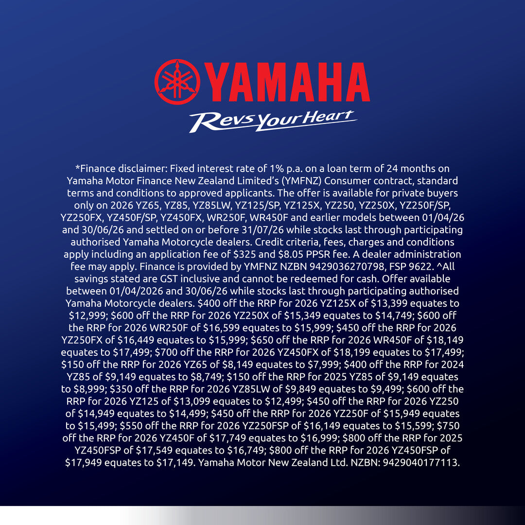 YAMAHA YZ250F 2026