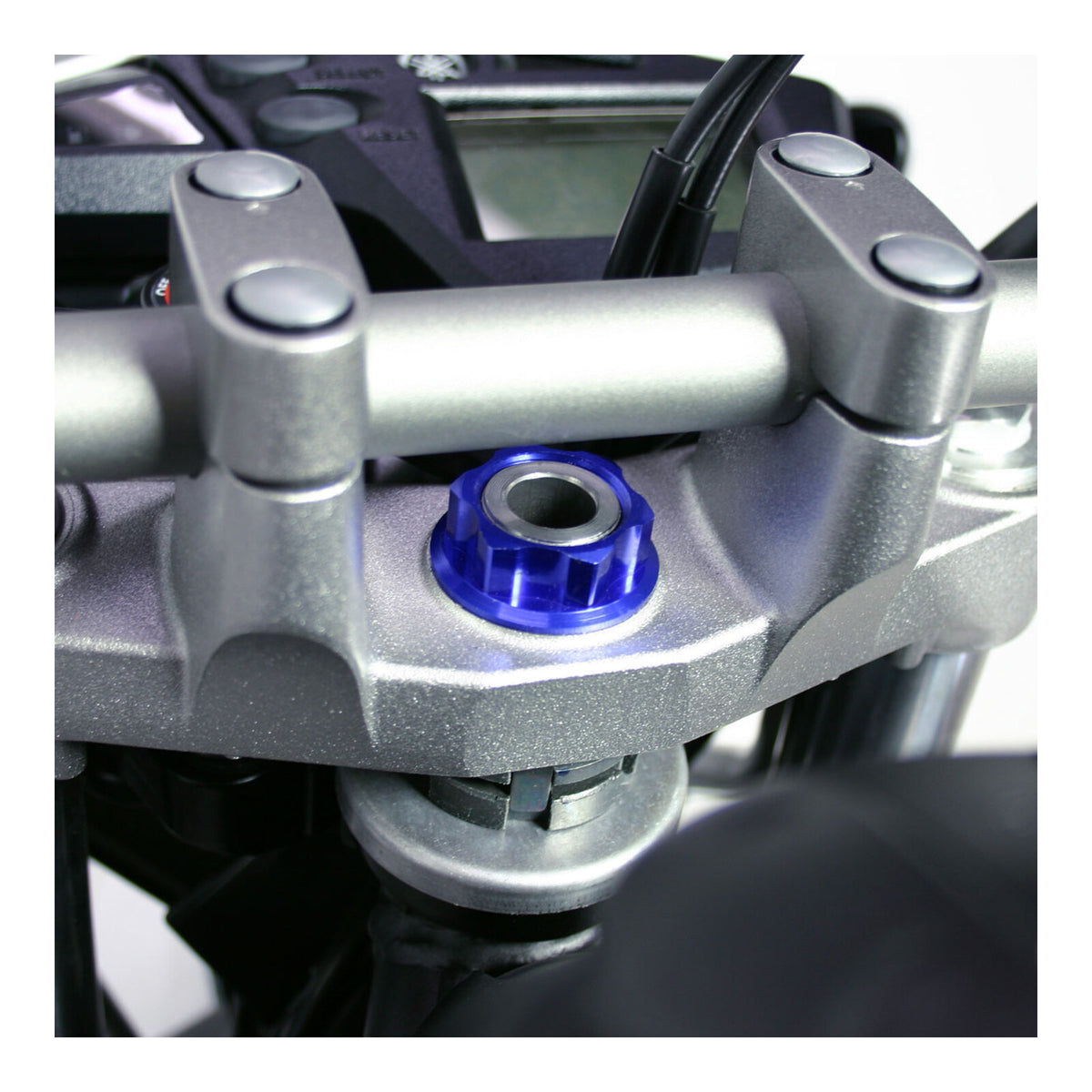 Zeta Stem Nut (M24x32 P1.0 H12) - Blue