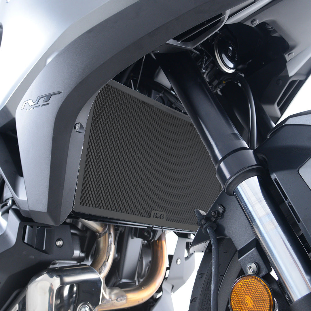 Oil Cooler Guard Yamaha Textured Matt Titanium R&G