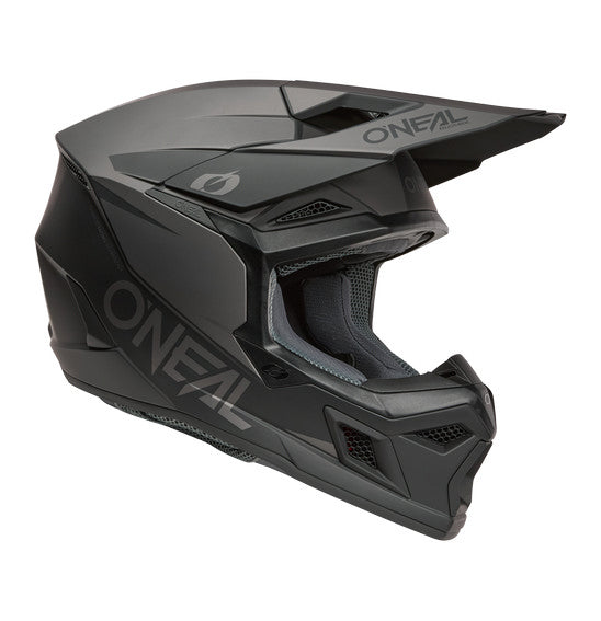 O'Neal 2026 3SRS SOLID Helmet - Black/Grey