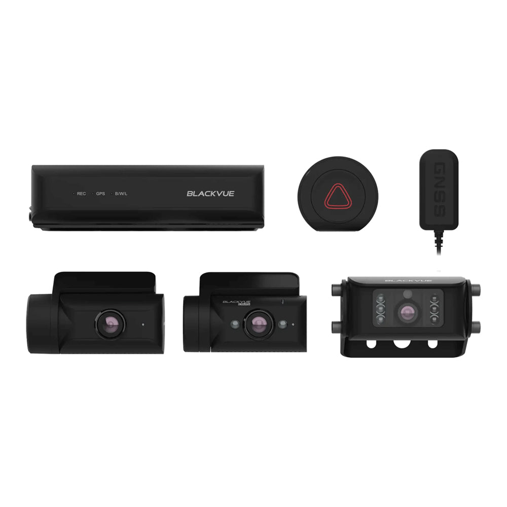BLACKVUE DR770X BOX PRO 3-CH CAMERA SYSTEM - CENTRAL RECORD BOX DMS TRUCK 1080 HD DASHCAM 64 GB