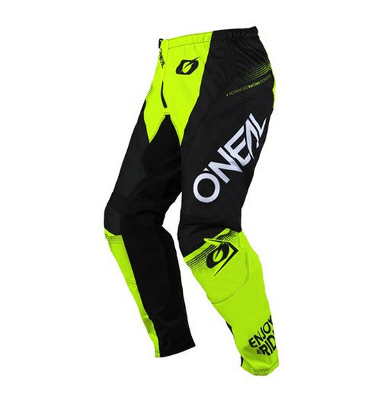 O'Neal ELEMENT Racewear Pant - Black/Neon Yellow