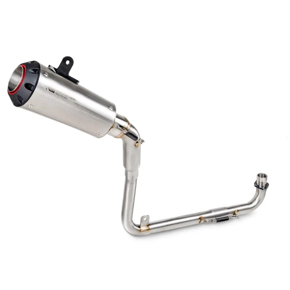MSX125 Grom Red Power Full System Stainless Steel - 2013-2015