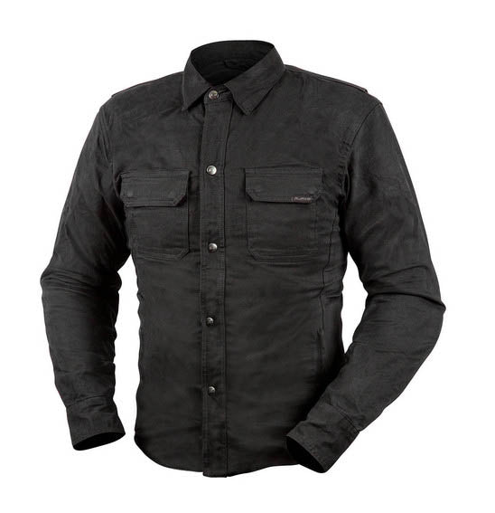 RJAYS RIDE Reinforced Shirt Black - Urban/Cruiser