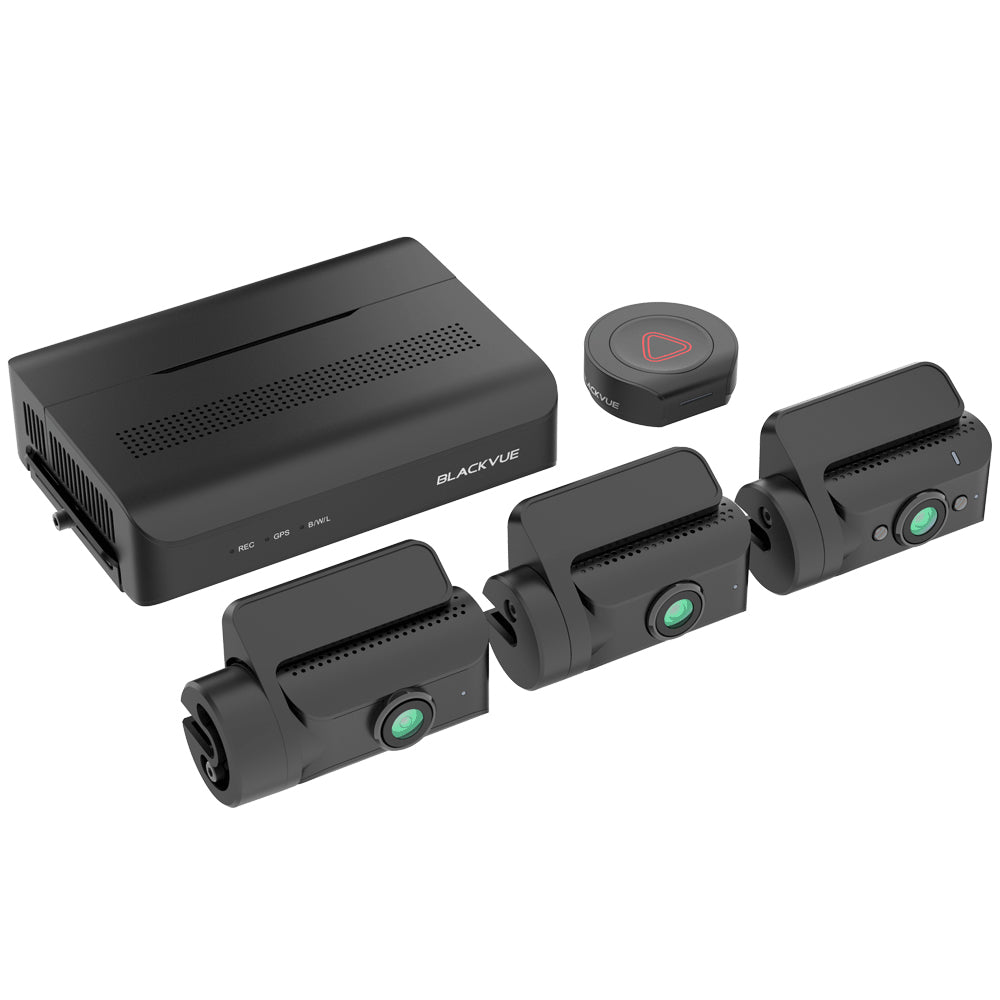 BLACKVUE DR770X BOX PRO 3-CH CAMERA SYSTEM - CENTRAL RECORD BOX + FRONT, IR 1080 HD DASHCAM 64 GB
