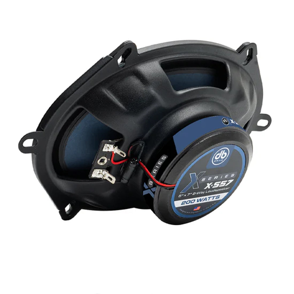 DB DRIVE 5" X 7" 2 WAY SPEAKERS 200W RMS (PAIR) X SERIES