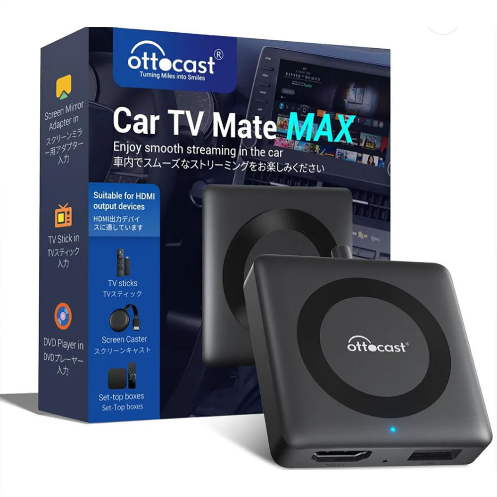 OTTOCAST CARPLAY & ANDROID AUTO TO WIRELESS USB ADAPTER