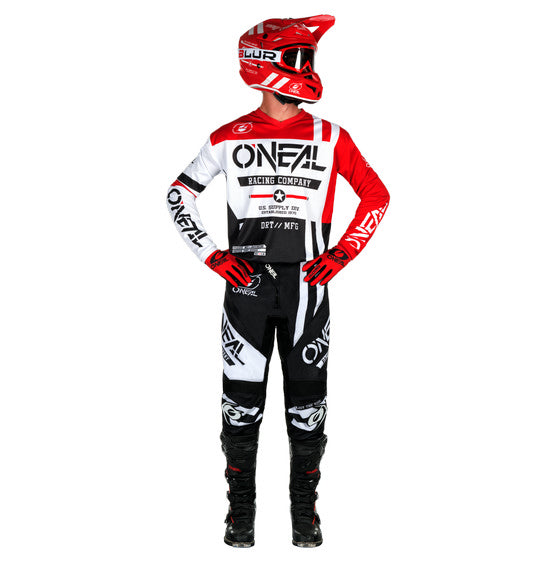 O'Neal 2026 ELEMENT Warhawk Pant - Black/White