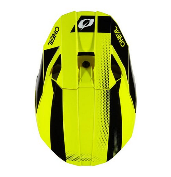 O'Neal 3SRS RACE Helmet - Black/Neon Yellow