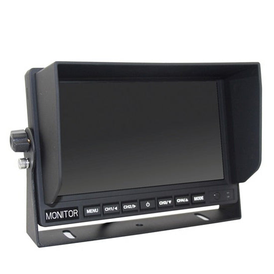 MONGOOSE 7" AHD 1080p - REAR VIEW MONITOR - 3 CAMERA INPUT