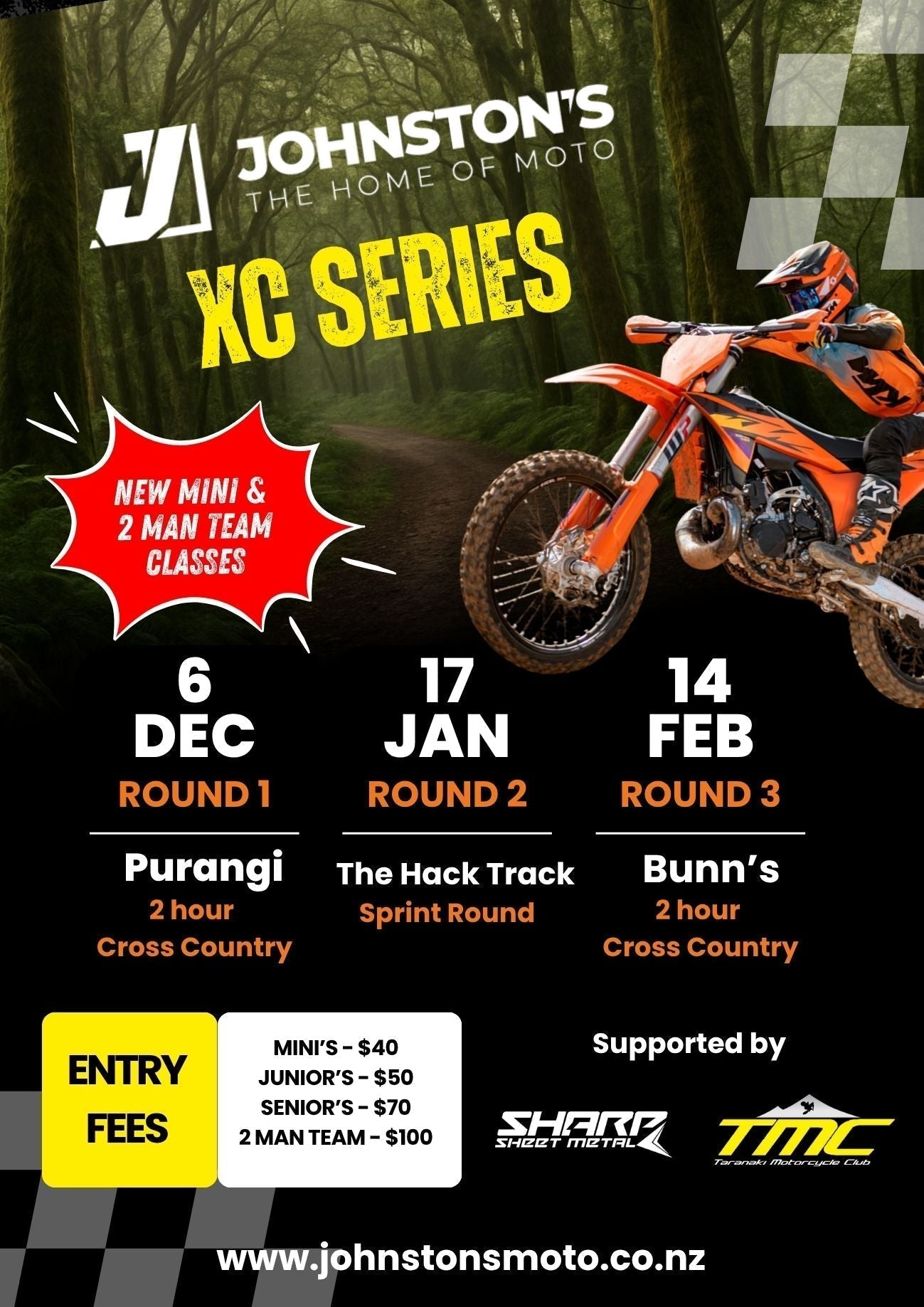 Johnston's Cross Country Series 2025/26